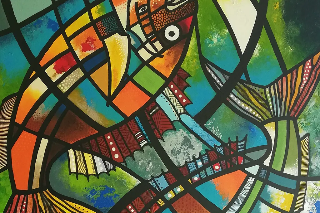 Acrylique sur toile